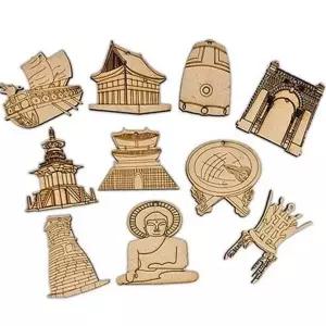 [셀러에이드]역사 교육 유물 장식 펜던트 전통 공예재료 나무공예품 목재공예품