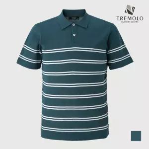 [TREMOLO] Y에리 패턴 반소매 니트_TRNBSYM2526