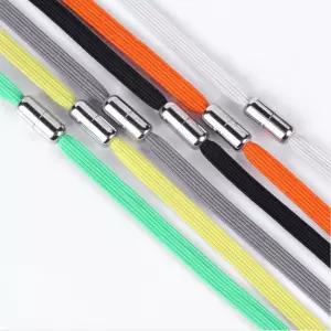 어린이 성인 매듭없는 신발끈 자석 캡슐형 운동화끈 실리콘 고무줄 조깅화