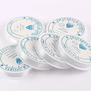 DIY 취미 비즈 공예 우레탄줄 팔찌 반지 만들기 투명 고무줄 낚시줄 끈