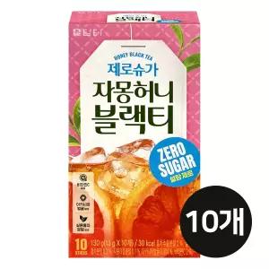 담터 제로슈가 자몽허니블랙티 10T x10 무설탕 탕비실 사무실 회사