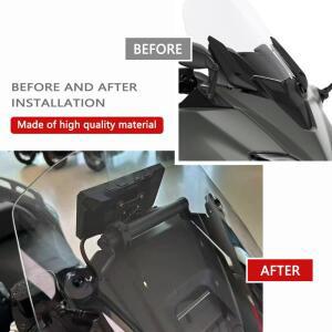 GPS 마운트 장치 캐리어용 호환 스마트폰 어댑터 홀더 바이크 오토바이 네비게이션 브래킷 TMAX 560 2025 T