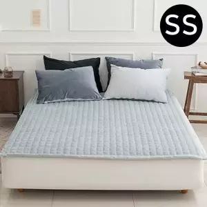 슈퍼싱글 밴딩 빌리 해피니 극세사 (카페트겸용) 패드 (민트그레이)