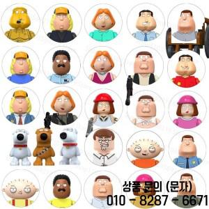 TV6304 블라인드 박스 빌딩  조립 미니 액션 브릭 장난감 피규어 영화 모델 인형 장식품 생일 선물