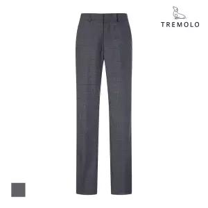 [TREMOLO] 투톤 체크 그레이 셋업팬츠_TGNGBXM3236
