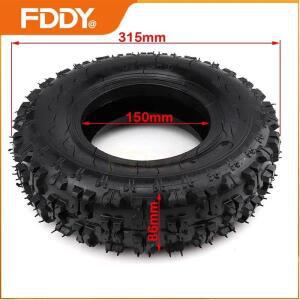 FDDY 6인치 타이어 앞바퀴 4.10-6 튜브 외부 47cc 소형 ATV 고카트 미니 쿼드 바이크 스노모빌 부품