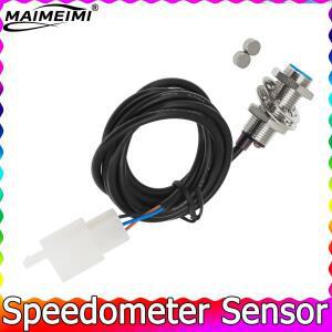1개 센서 신형 바이크 오토바이 주행거리계 케이블 스쿠터 디지털 속도계 자기 교체 키트 2개의 자석 포함