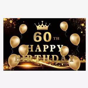 환갑 현수막 해피벌스데이 생신 배너 칼라가렌드 세모가랜드 소품가랜드 플래그가랜드