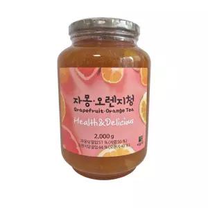 씨밀레 자몽오렌지청 2kg 코스트코 대용량 에이드 쥬스 음료 간식