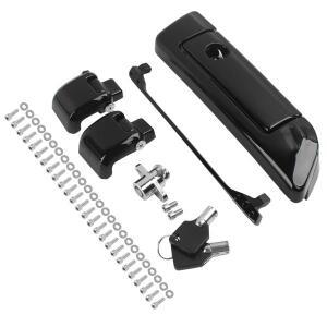 할리 투어 팩 일렉트라 로드 스트리트 글라이드  클래식 2014-2024 23용 호환 바이크 오토바이 블랙 트렁크