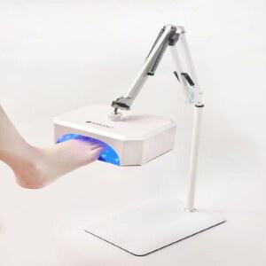 젤네일램프 페디 램프 있는 높이조절 높이 이동식 패디램프 휴대용 플러그인 젤램프