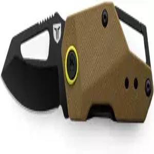 트루 버름 열쇠고리 나이프 EDC 데일리 캐리 컴팩트 다용도 플립퍼 카라비너 리버서블 클립 블랙/올리브