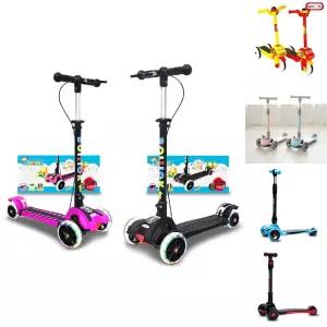 롤릭 스쿠터 R3 유아 어린이 킥보드 초등학생 씽씽이/퀵/보드/키즈/씽씽카/초등/세발/어린이용/접이식/LED