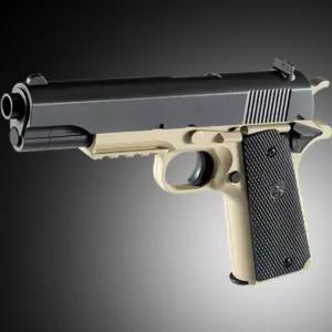 콜트 M1911A1 TAN 서바이벌총 저격총 건 비비건 총