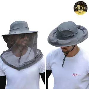 여름낚시모자 방충모 모기장 벌 야외 얼굴 낚시용 벌야외ssu160