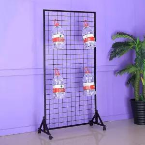 메쉬 진열대 네트망 휀스망 매쉬진열대 작품 철제
