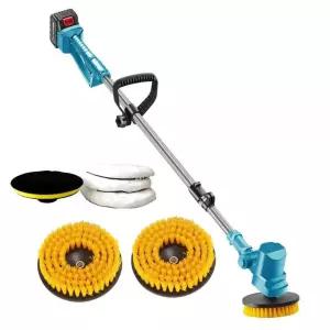 계단청소기 타일 바닥 10단 브러시 오염 소형