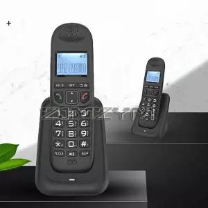 벽걸이전화기 형 무선 전화기 휴대용 디지털 16개 언어 발신자 ID 기능 핸즈프리
