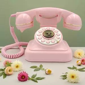 벽걸이전화기 32GB 레트로 오디오 메시지 방명록 전화 연회 음성 북 게스트 녹음