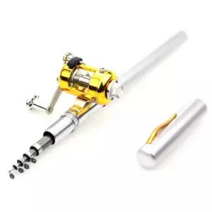 히트피싱 미니 펜 낚싯대(실버)