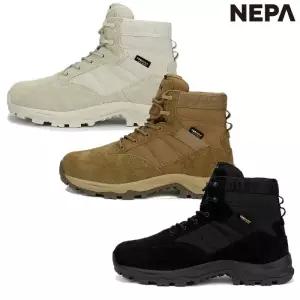[백화점상품] 네파 등산화 방수 사나래 고어텍스 밀리터리 스타일 중등산화