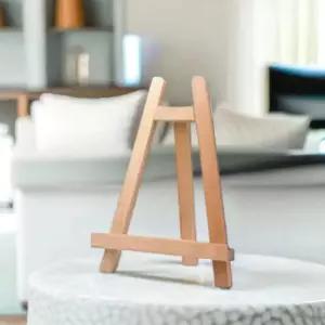나무이젤 원목 캔버스 그림 받침대 포토프레임 거치대 전시 액자 (중형)