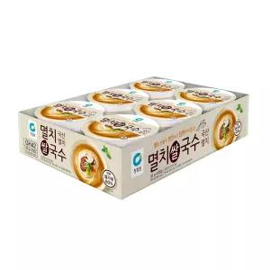 청정원 쌀로만든 멸치 컵쌀국수 92g 18개