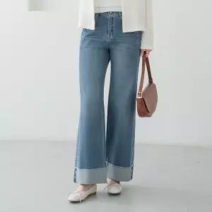 [마담4060]엄마옷 마담4060 로즈비즈데님팬츠 여성 데일리 청바지 -RPN2604021-