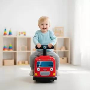 프랭크 클래식 붕붕카 승용 소방차 장난감 롤링카 무소음 타고노는 어린이 캐릭터카