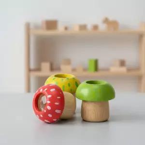 캐스B 버섯 곤충아이 3종세트 곤충눈 렌즈 뷰어 관찰경 돋보기 확대경 자연관찰 어린이