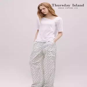 [써스데이아일랜드][Thursday Island] 패턴물 카고 팬츠(T244MPT235W)