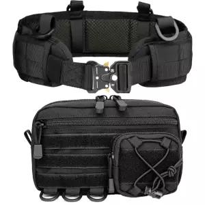 전술벨트 파우치가방 3종세트 코브라벨트 원터치 몰리 택티컬 서바이벌 밀리터리 군인 캠핑 낚시