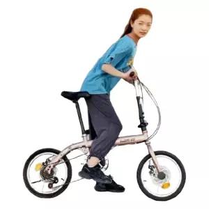초경량 접이식 자전거 16인치 변속 미니밸로 소형 6단