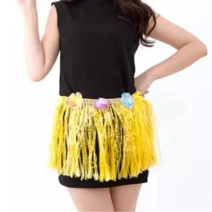 연극소품 훌라춤 무용 수술스커트 2개 코스튬 할로윈의상 코스튬의상 성인의상 클럽옷
