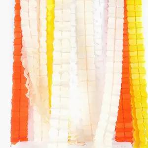 가랜드 입체 벽장식 가렌드 옐로 2개 파티장식 성당장식 성탄절파티 크리스마스가렌드