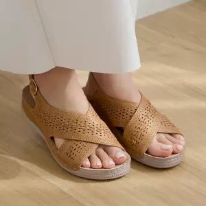 클레나 초경량 플랫 샌들 4cm