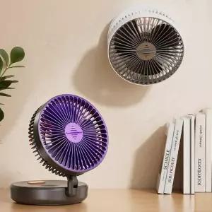 탁상용선풍기 무소음모터접이식스탠드선풍기 다용도