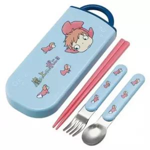 포뇨 트세트 유아수저세트 어린이수저세트 슬라이드 수저포크 벼랑위의  [m