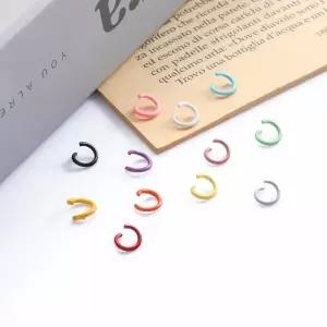 키링 부자재 컬러오링 점프링 열쇠고리 O링 연결링 연결고리