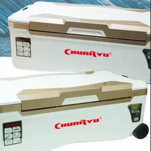 천류 아이스 쿨러 80리터 갈치용 아이스박스 쿨백 낚시쿨러 화이트