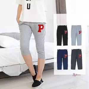 P패치 트레이닝팬츠 7부hij540