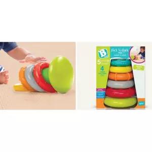 돌아기 장난감선물 감각발달 링쌓기 놀이활동 유치원 어린이집 완구