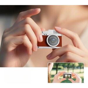 빈티지카메라 레트로 빈티 카 셀카 디카 휴대용 미니 소품 감성