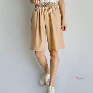 5부 통 반바지 아노락 밴딩 mei 통밴딩tuv017