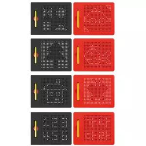 숫자 한글 영어 놀이 자석보드판21x17 5세 유치원교구 지능발달 4세