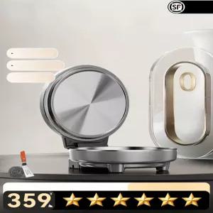 온트렌디 누룽지기계 와플기계 가정용 크룽지 업소용