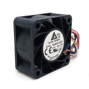 2pcs 40mm fan For Delta TAA0412CD 4cm 4020 DC 12V 0.60a 4-wire PWM temperature controlled 13000rpm h