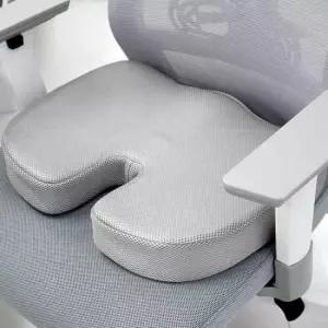 좌식방석 그레이 메모리폼 방석 사무실의자방석 두꺼운방석