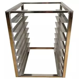 낮은 트롤리 스테인레스 오븐랙 베이킹랙 베이킹렉