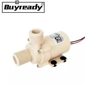 보일러순환모터 DC 12 볼트24 볼트 0-110 섭씨 브러시 순환 펌프 태양가스전기 온수기 가압 부스터 잠